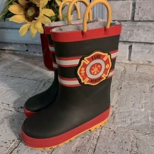 Fireman 👨‍🚒 Lined rain boot!